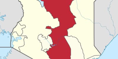 Карта на источна провинција Кенија